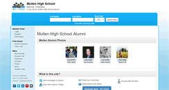 Desktop Screenshot of mullenhighschool.org