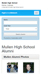 Mobile Screenshot of mullenhighschool.org